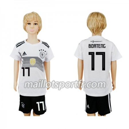 Maillot de Foot Allemagne Boateng 17 Enfant Domicile Coupe du monde 2018